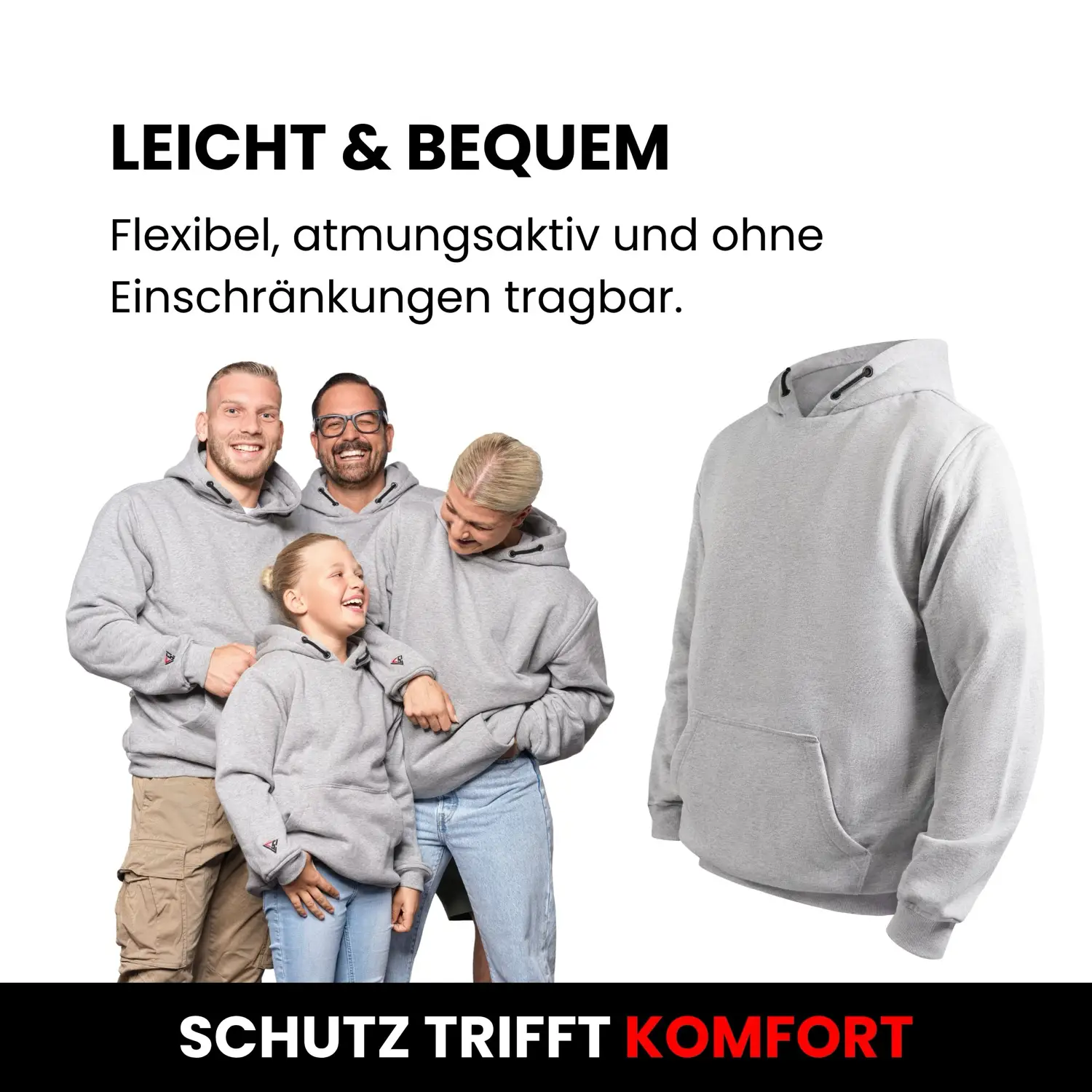 Protector Pro Hoodie - Schnitt- und Stichhemmend - Image 7
