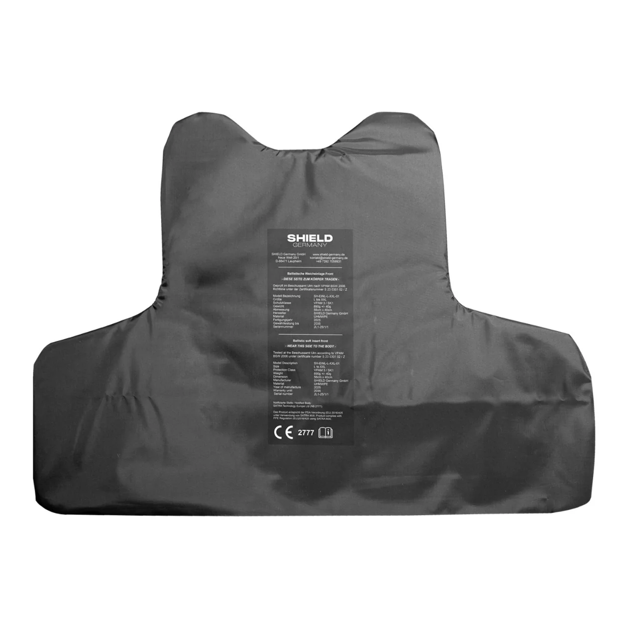 SK1 / VPAM3 Weicheinlagen Paar inkl. Stich- & Splitterschutz - Image 3