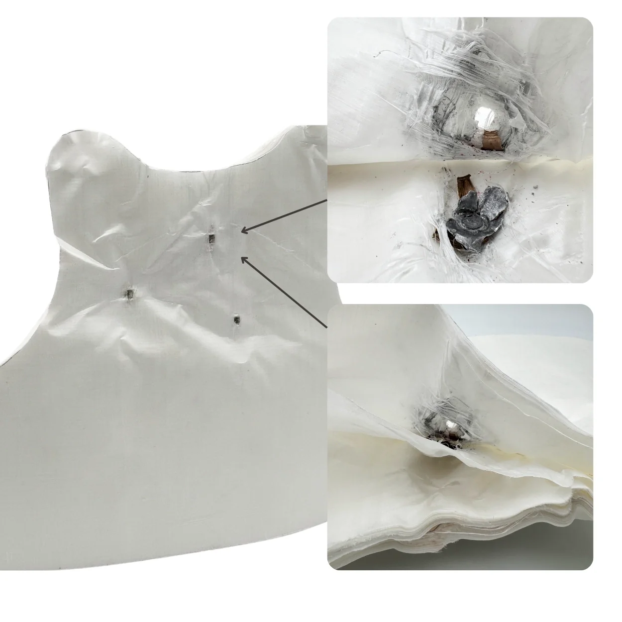 SK1 / VPAM3 Weicheinlagen Paar inkl. Stich- & Splitterschutz - Image 4
