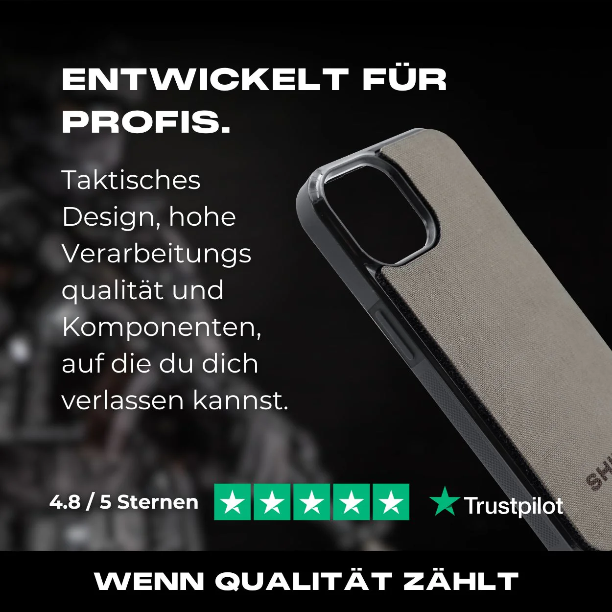 Tactical Case Cordura Panel - iPhone 14 Reihe - Image 7