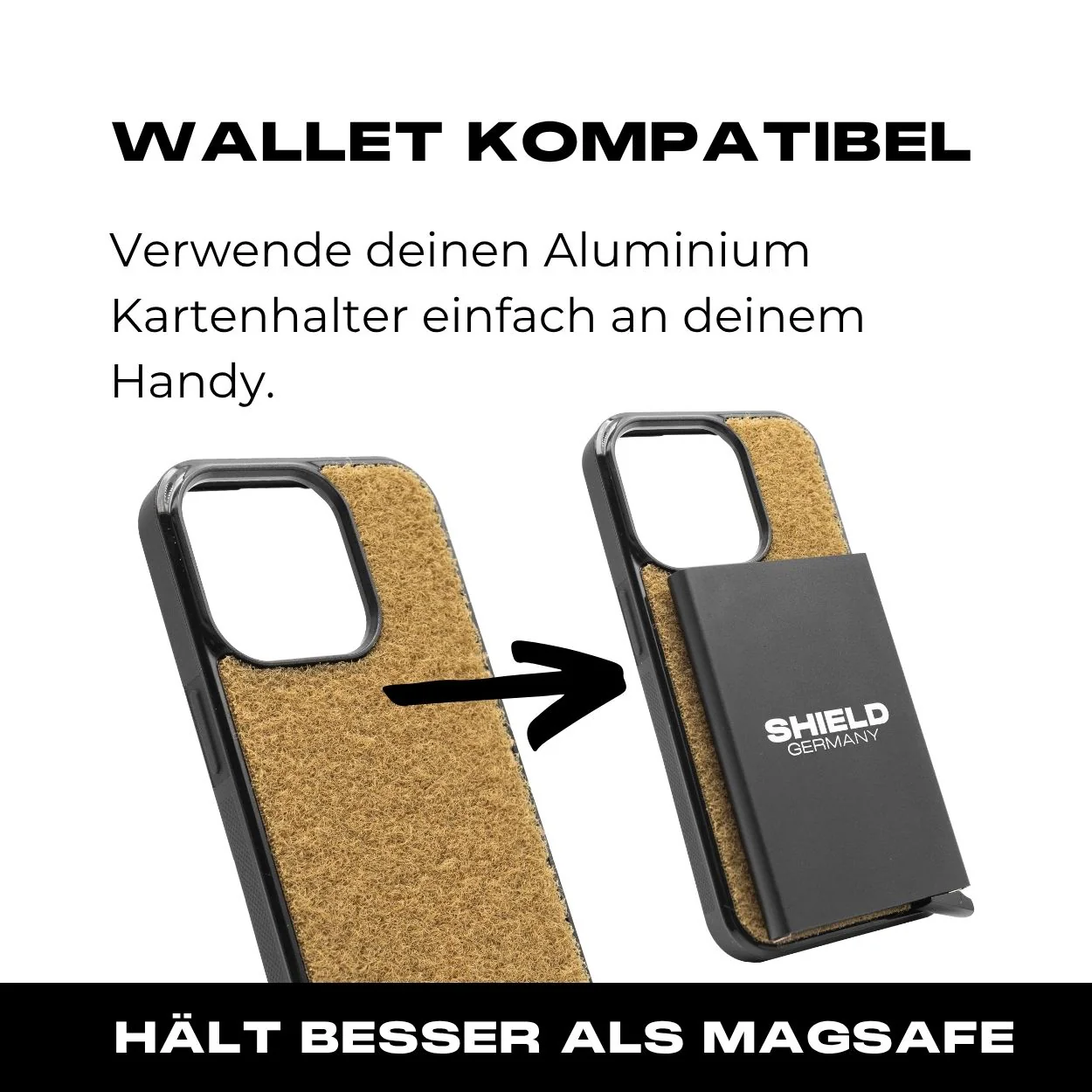 Tactical Case mit Coyote Flauschklett - iPhone 15 Reihe - Image 5