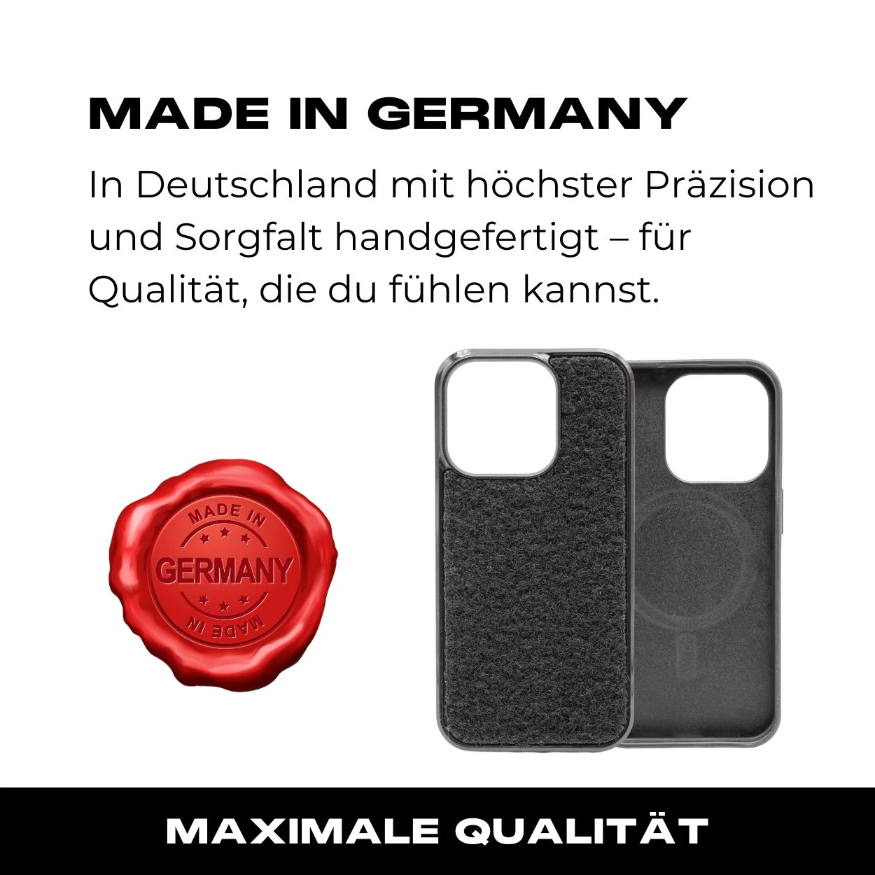 Tactical Case mit schwarzem Flauschklett - iPhone 14 Reihe - Image 6