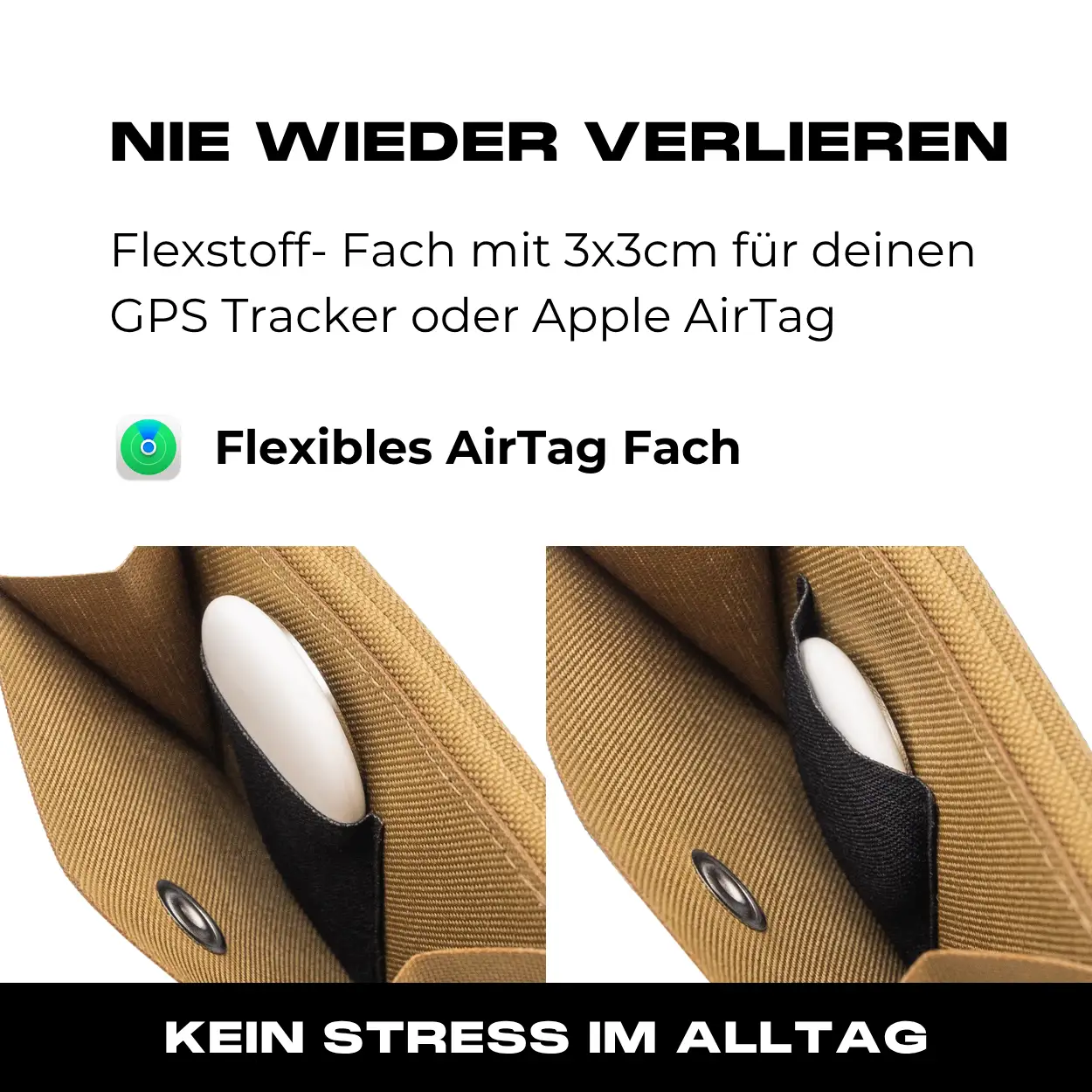 Tactical Wallet Münzfach - Coyote - Image 6