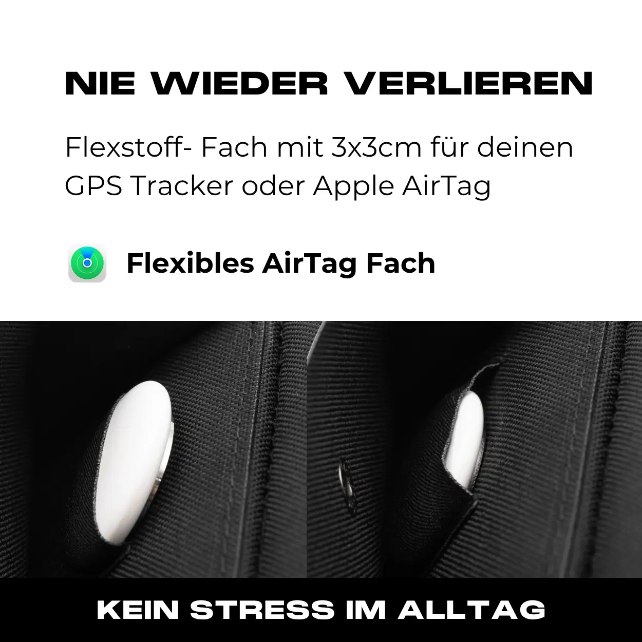 Tactical Wallet Münzfach - Schwarz - Image 7