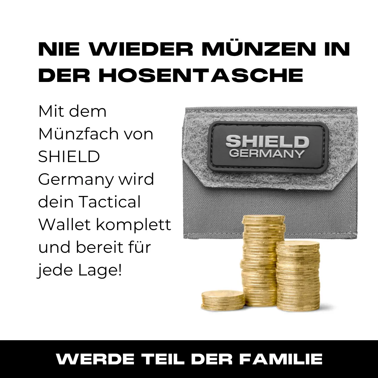 Tactical Wallet Münzfach - Wolfgrey - Image 9